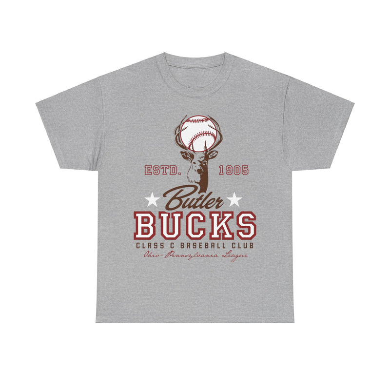 Load image into Gallery viewer, Butler Bucks Est 1905 Pennsylvania Baseball T-shirt
