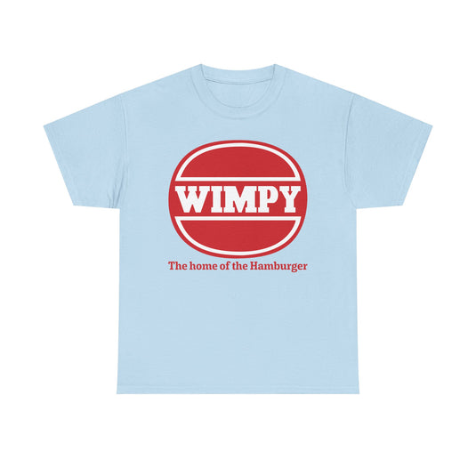 Wimpy Home of the Hamburger Vintage Restaurant Logo Chain T-Shirt