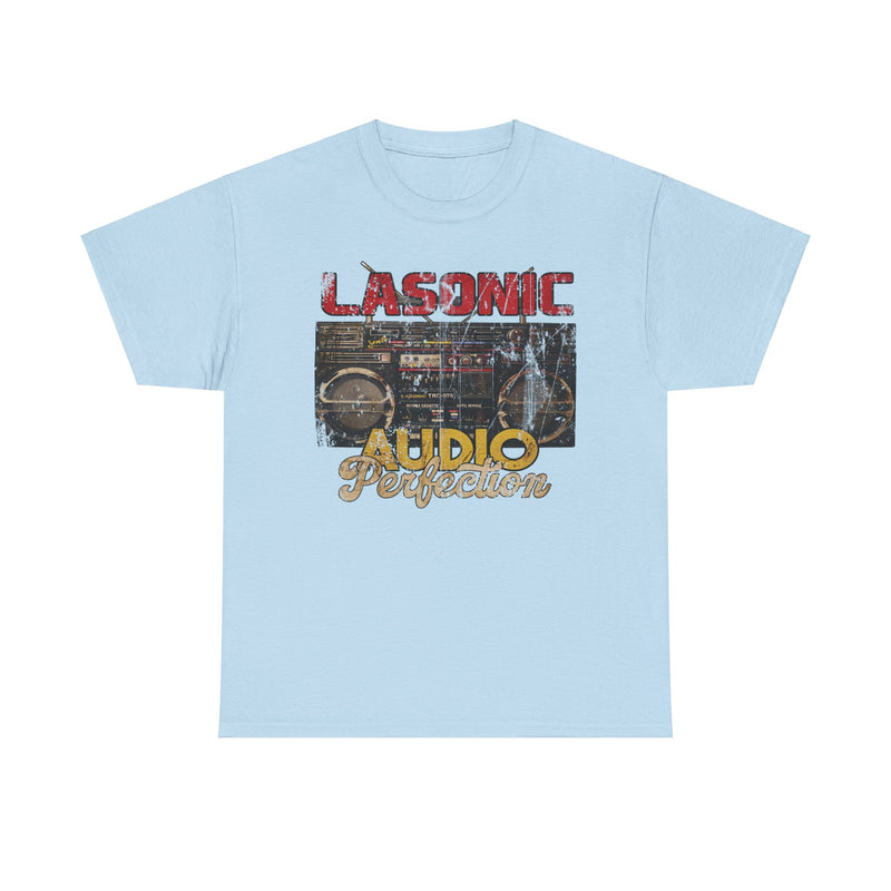 Load image into Gallery viewer, Lasonic Audio Perfection Electronics Corporation Boom Box T-shirt
