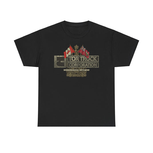 Tor Truck Corp 1963 Mississauga Ontario Crane Logging Mining T-shirt