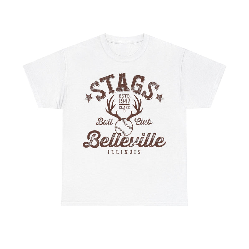 Load image into Gallery viewer, Belleville Stags Est 1947 Illinois Baseball T-shirt
