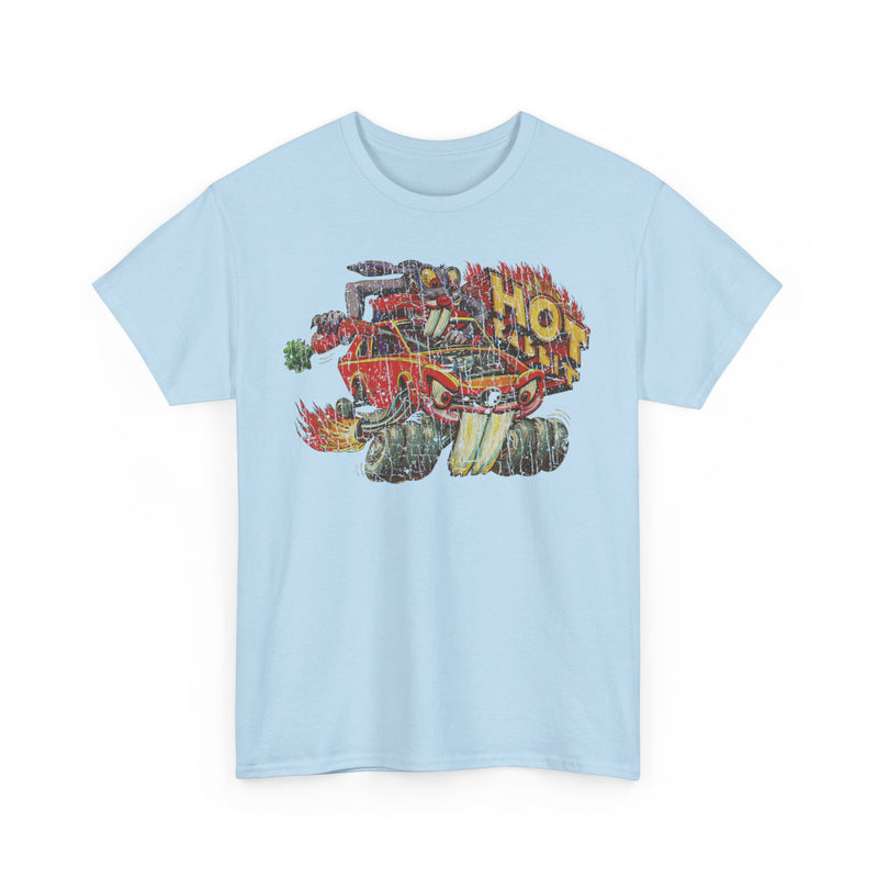 Load image into Gallery viewer, Weird Wheels Hot Rabbit 1980 Topps Racing Monster Truck Trading Card T-shirt
