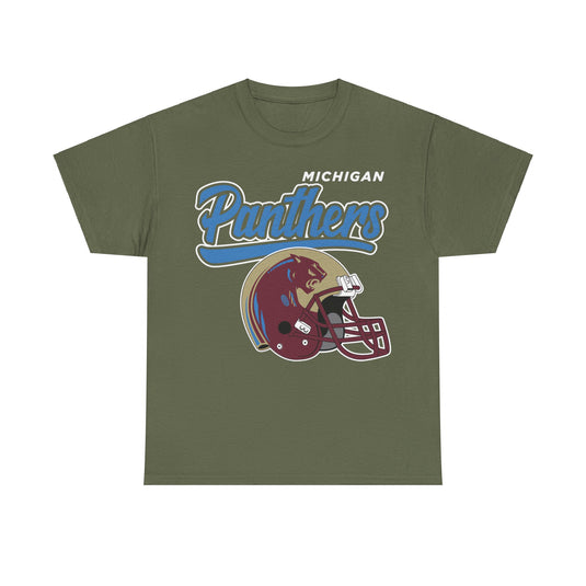 Michigan Panthers Football Team T-shirt