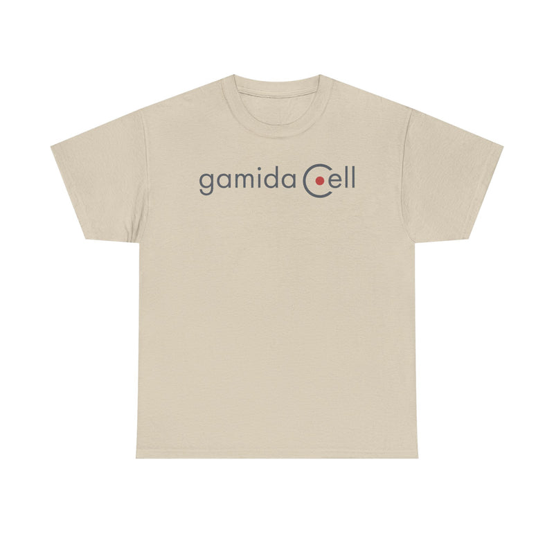 Load image into Gallery viewer, Gamida Cell T-Shirt Bankrupt Biotech Company Defunct Logo Tee
