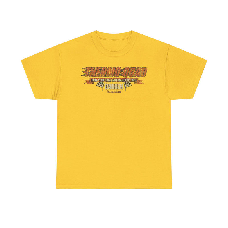 Load image into Gallery viewer, ThermoQuad High-Performance Carburetors 1971 St. Louis Missouri Carter Car Company T-shirt
