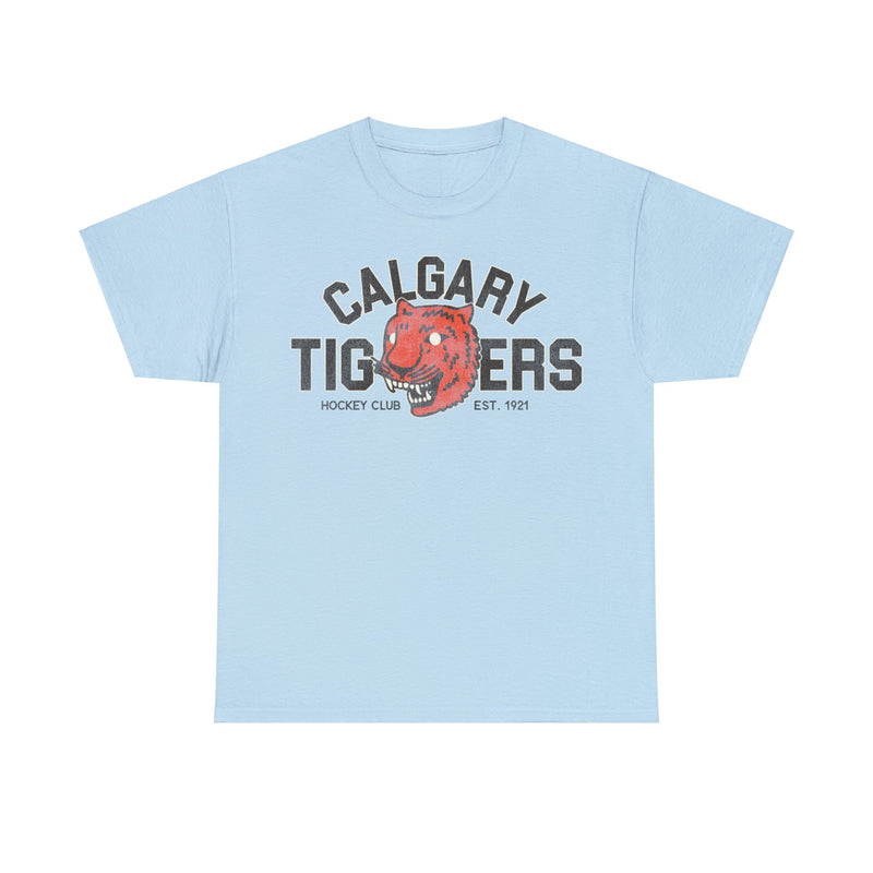 Load image into Gallery viewer, Calgary Tigers Hockey Team Nostalgic Logo T-shirt
