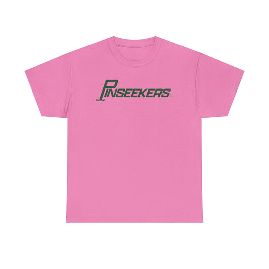 DeForest PinSeekers T-Shirt Defunct Golf Course Bankrupt Company Logo Tee