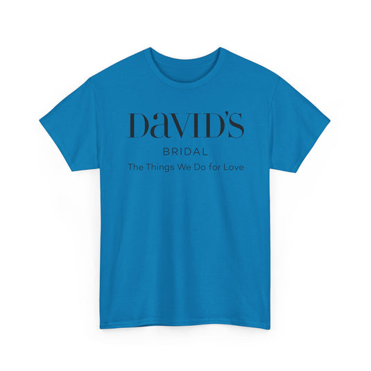 David's Bridal T-Shirt - Bankrupt Wedding Store Logo Tee - Bridal Chain