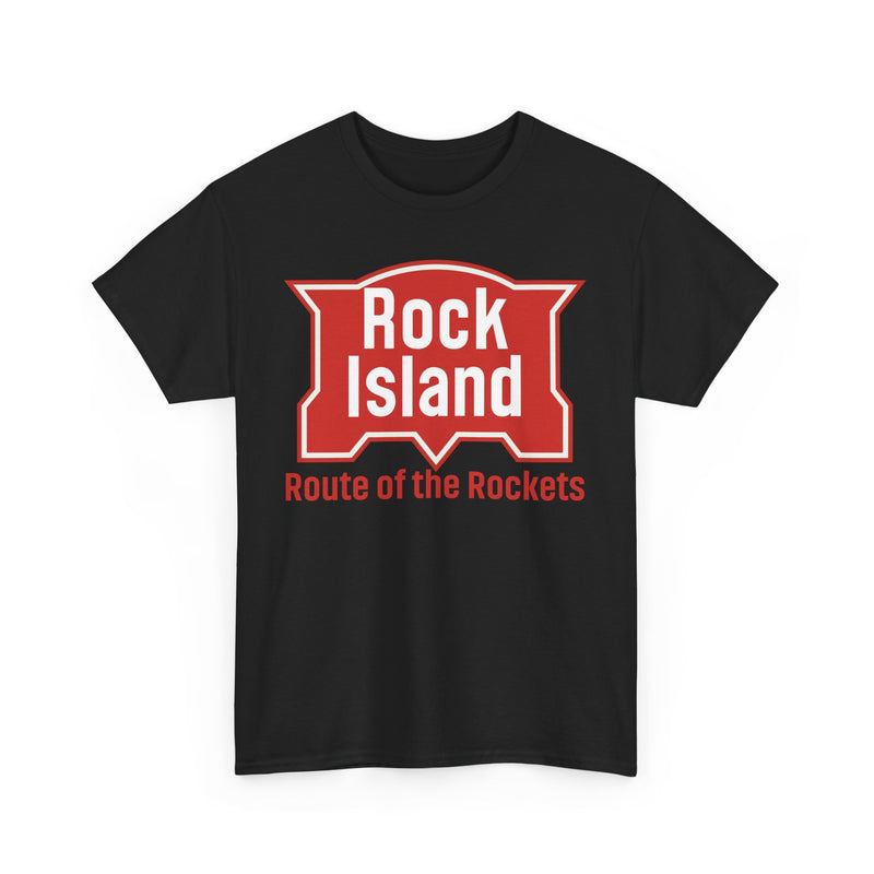 Load image into Gallery viewer, Rock Island Route of Rockets Vintage Railroad Logo T-Shirt
