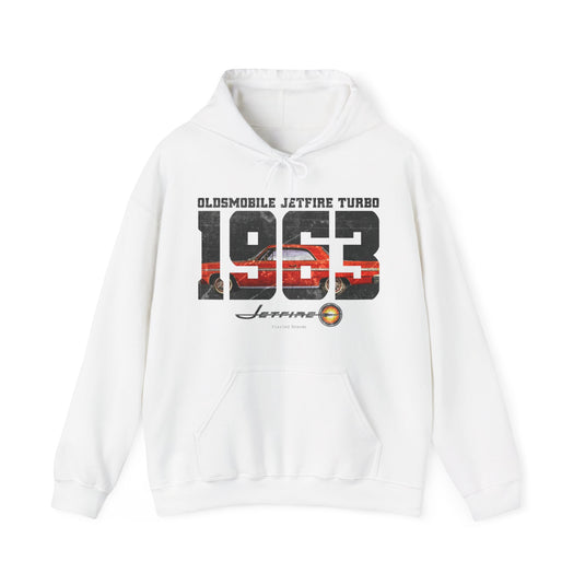 Oldsmobile 1963 Jetfire Turbo Automobile Pullover Hoody