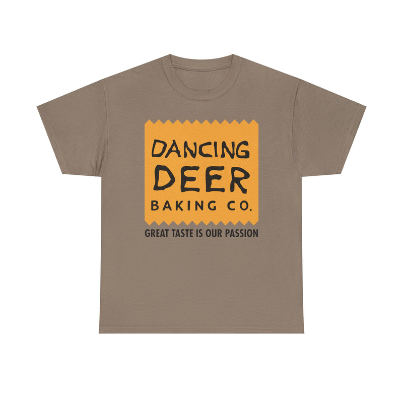 Load image into Gallery viewer, Dancing Deer Baking T-Shirt - Closed Bakery Company Logo Tee - Boston
