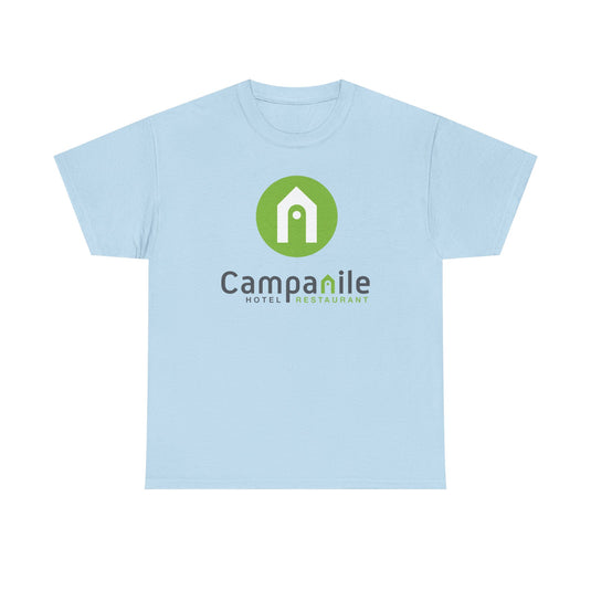 Campanile Restaurant T-Shirt - Fine Dining Industry Defunct Logo Tee