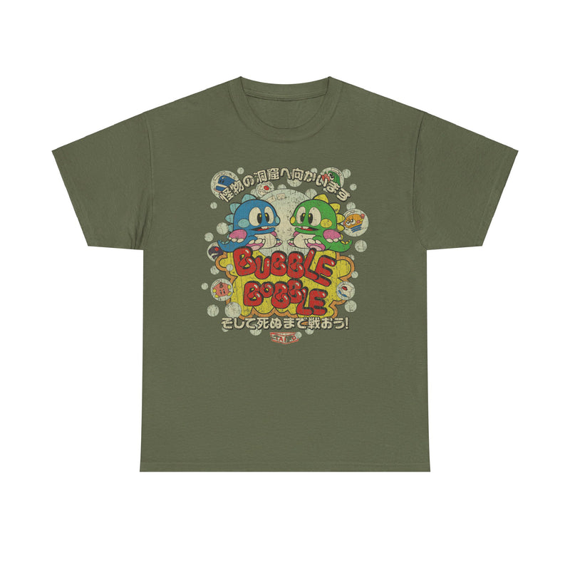 Load image into Gallery viewer, Bubble Bobble Video Game Japanese T-shirt
