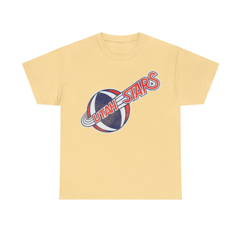 Load image into Gallery viewer, Utah Stars Basketball Retro Logo Team T-shirt
