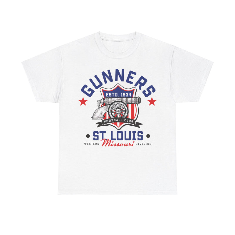 Load image into Gallery viewer, St Louis Gunners Est 1934 Missouri Football Team T-shirt
