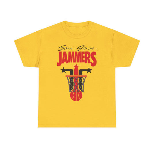 San Jose Jammers California Basketball 1989-1991 T-shirt