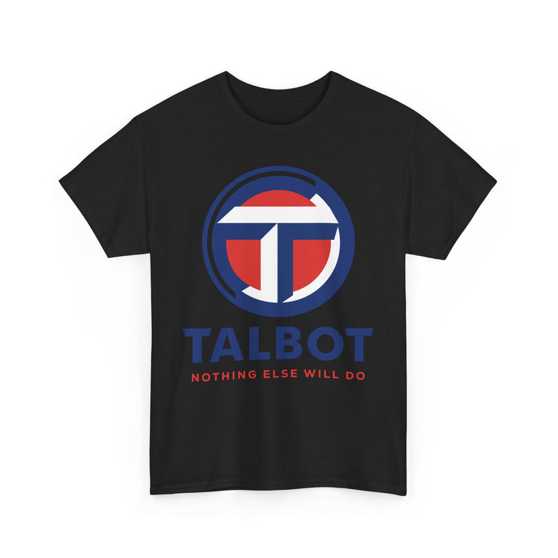 Load image into Gallery viewer, Talbot Nothing Else Will Do Classic British Car Logo Vintage T-shirt
