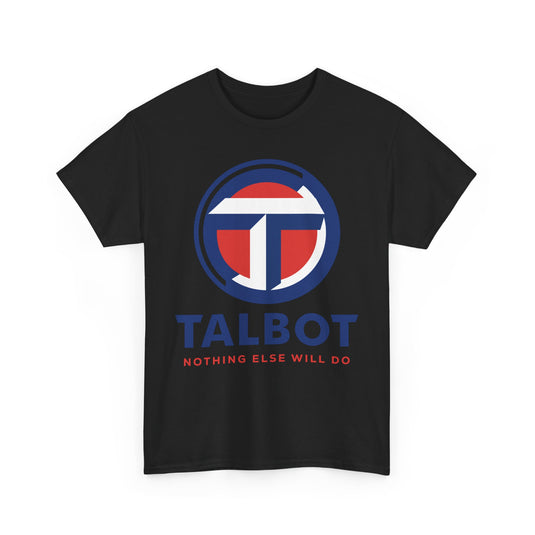 Talbot Nothing Else Will Do Classic British Car Logo Vintage T-shirt