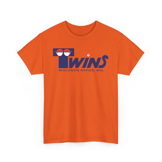 Wisconsin Rapids Twins Baseball 1964-1983 Midwest League T-shirt