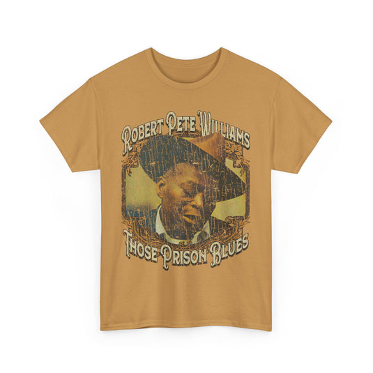 Those Prison Blues 1959 Louisiana Robert Pete Williams Album T-shirt