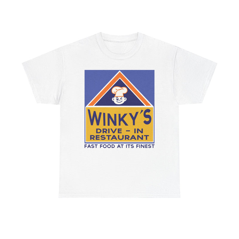 Load image into Gallery viewer, Winky&#39;s Drive-In Restaurant Fast Food Vintage Logo Chain T-Shirt
