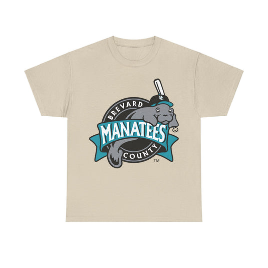 Brevard County Manatees Nostalgic Baseball  T-shirt