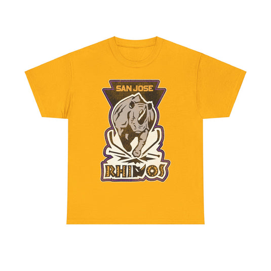 San Jose Rhinos California Roller Hockey T-shirt