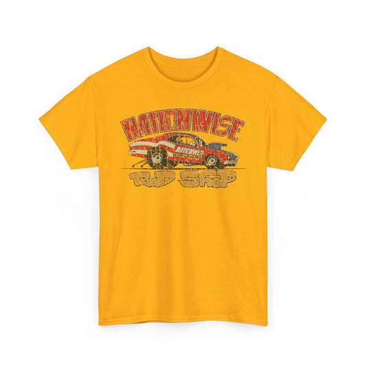 Nationwise Rod Shop 1974 Double Logo Ohio Auto Parts T-shirt