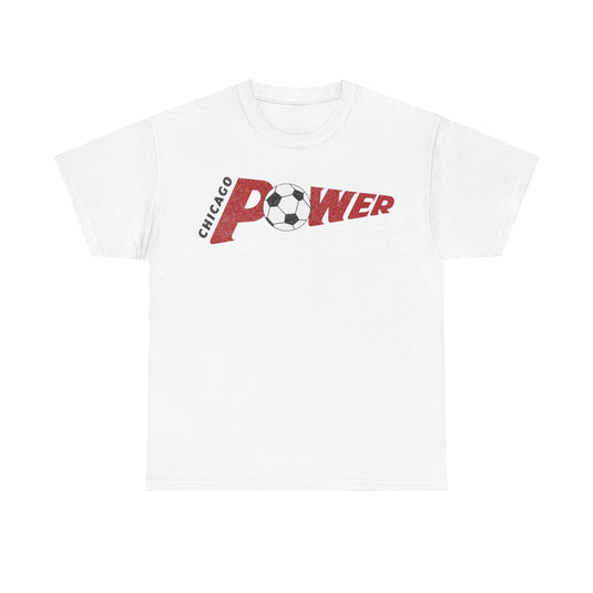 Chicago Power NPSL Soccer Retro Nostalgic T-shirt