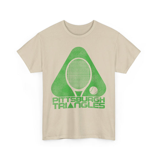 Pittsburgh Triangles Tennis Team Retro Nostalgic T-shirt