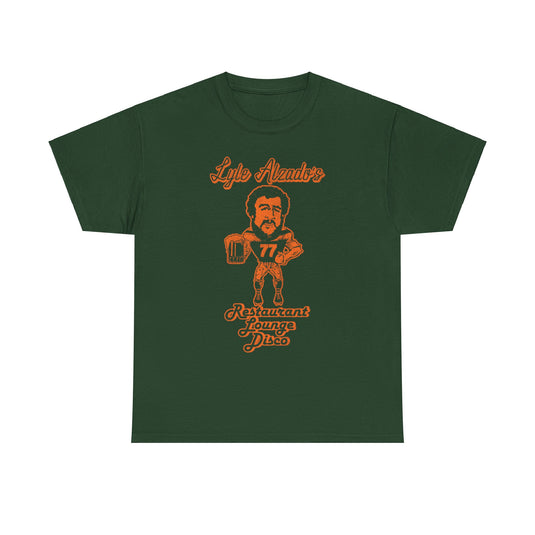 Lyle Alzados Restaurant Lounge Disco T-shirt