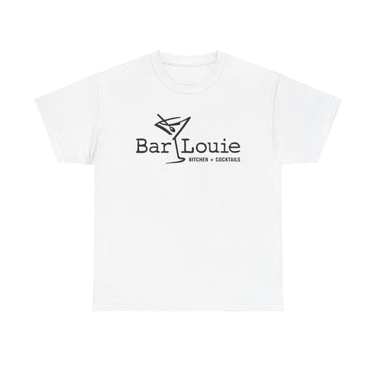 Bar Louie T-Shirt Defunct Restaurant Chain Bankrupt Company Logo Tee