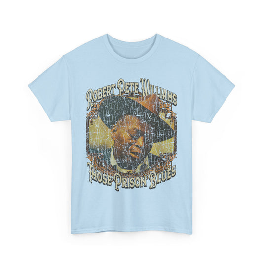 Those Prison Blues 1959 Louisiana Robert Pete Williams Album T-shirt