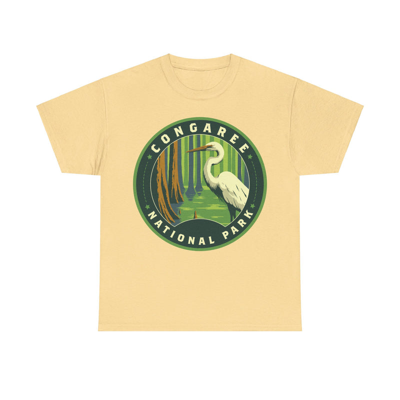 Load image into Gallery viewer, Congaree National Park South Carolina Round Logo T-shirt
