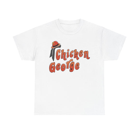 Chicken George Vintage Fast Food Restaurant Chain Logo T-Shirt