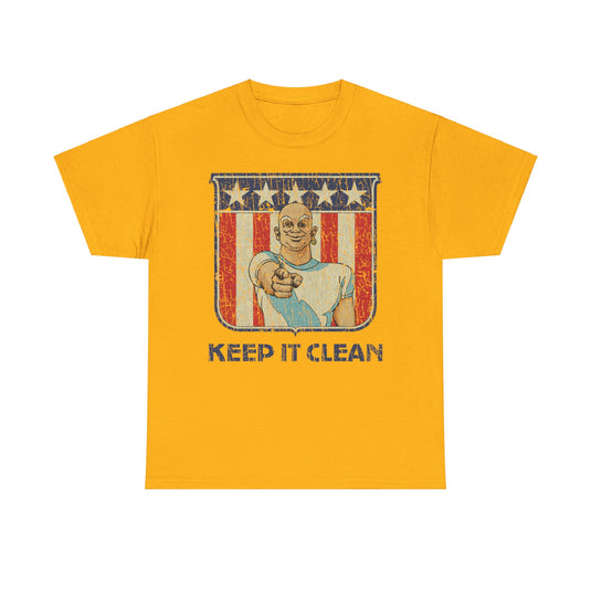Keep it Clean America Nostalgic Logo T-shirt