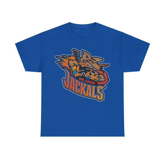 Orlando Jackals Logo Nostalgic Defunct Retro Hockey T-shirt