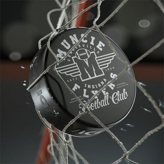 Muncie Flyers Indiana 1948-1949 Hockey Puck
