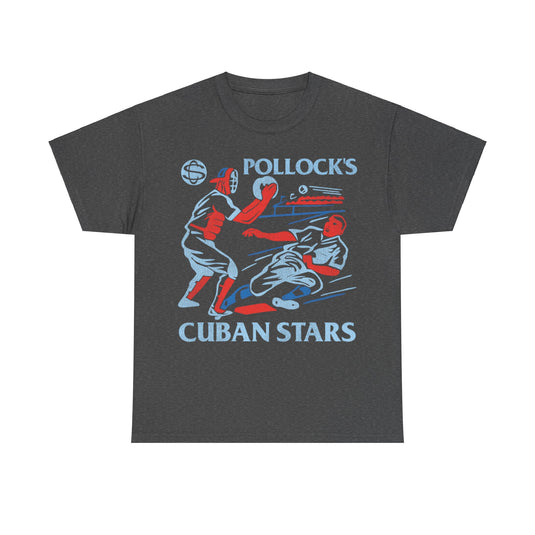 Cuban Stars Nostalgic Retro Baseball Team T-shirt