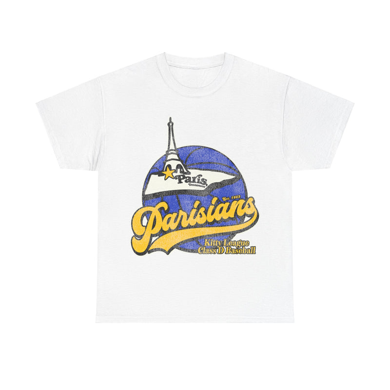 Load image into Gallery viewer, Paris Parisians Basketball Team Nostalgic Retro T-shirt
