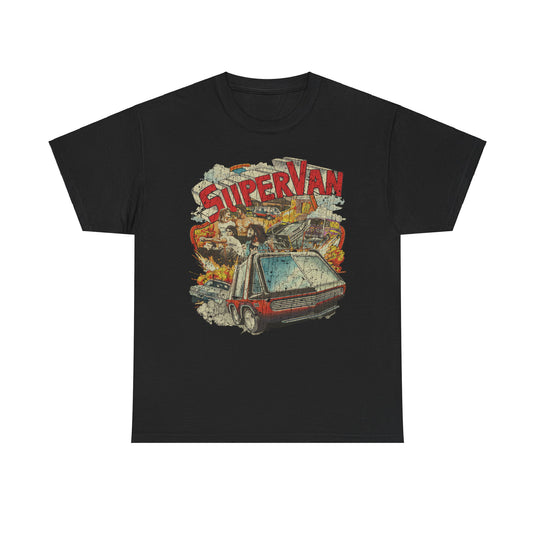 SuperVan 1977 Comedy Action Movie T-shirt