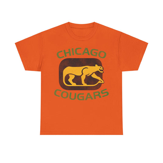 Chicago Cougars Illinois Ice Hockey T-shirt