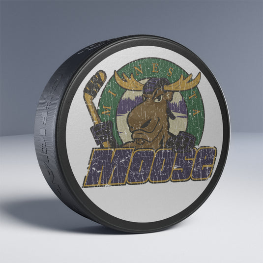 Minnesota Moose Hockey Puck