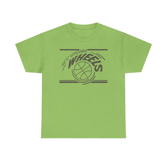 West Virginia Wheels Basketball 1978 All-American Alliance T-shirt