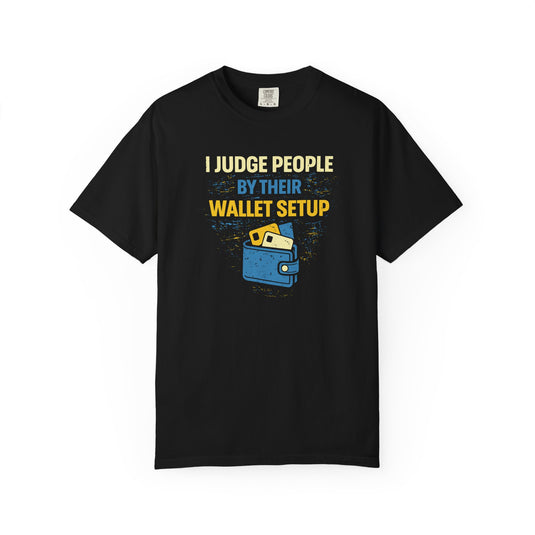 Wallet Setup Credit Card Points Miles Travel T-shirt