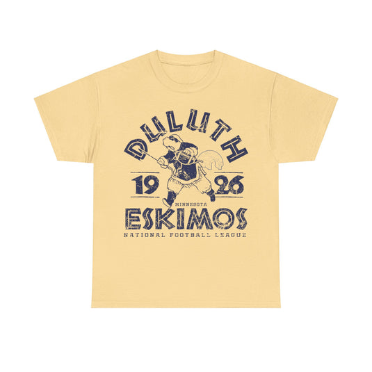 Duluth Eskimos Minnesota 1926 Nostalgic Retro Football T-shirt