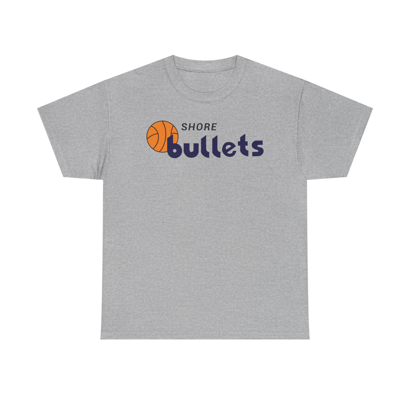 Load image into Gallery viewer, Shore Bullets New Jersey Eastern Basketball 1976-1977 T-shirt
