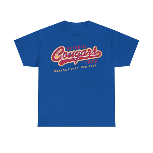 Catskill Cougars Est 1996 New York Baseball Team T-shirt