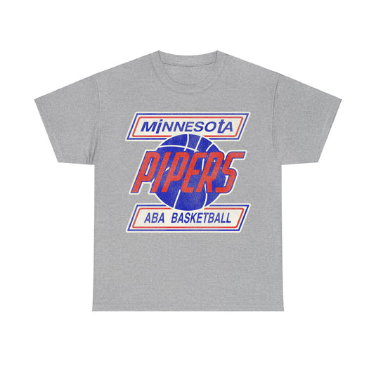 Minnesota Pipers Basketball Team Nostalgic Retro T-shirt