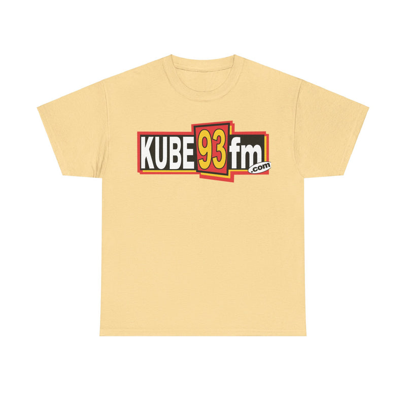 Load image into Gallery viewer, Kube 93 FM Seattle Washington Logo Radio Station T-shirt
